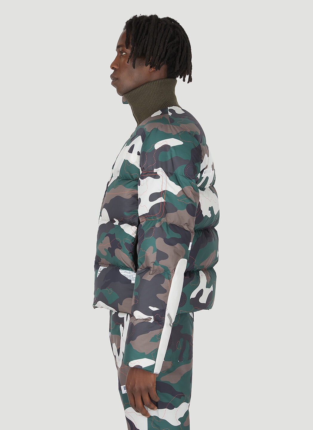 Airbag Patched Down Jacket - 3
