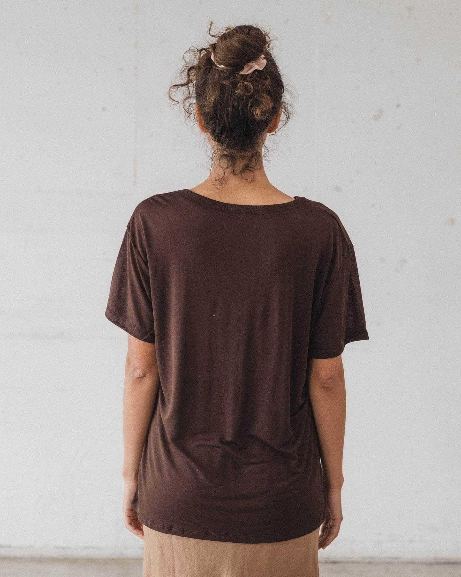 Loose Tee Shirt - Bamboo Lyocell - 2