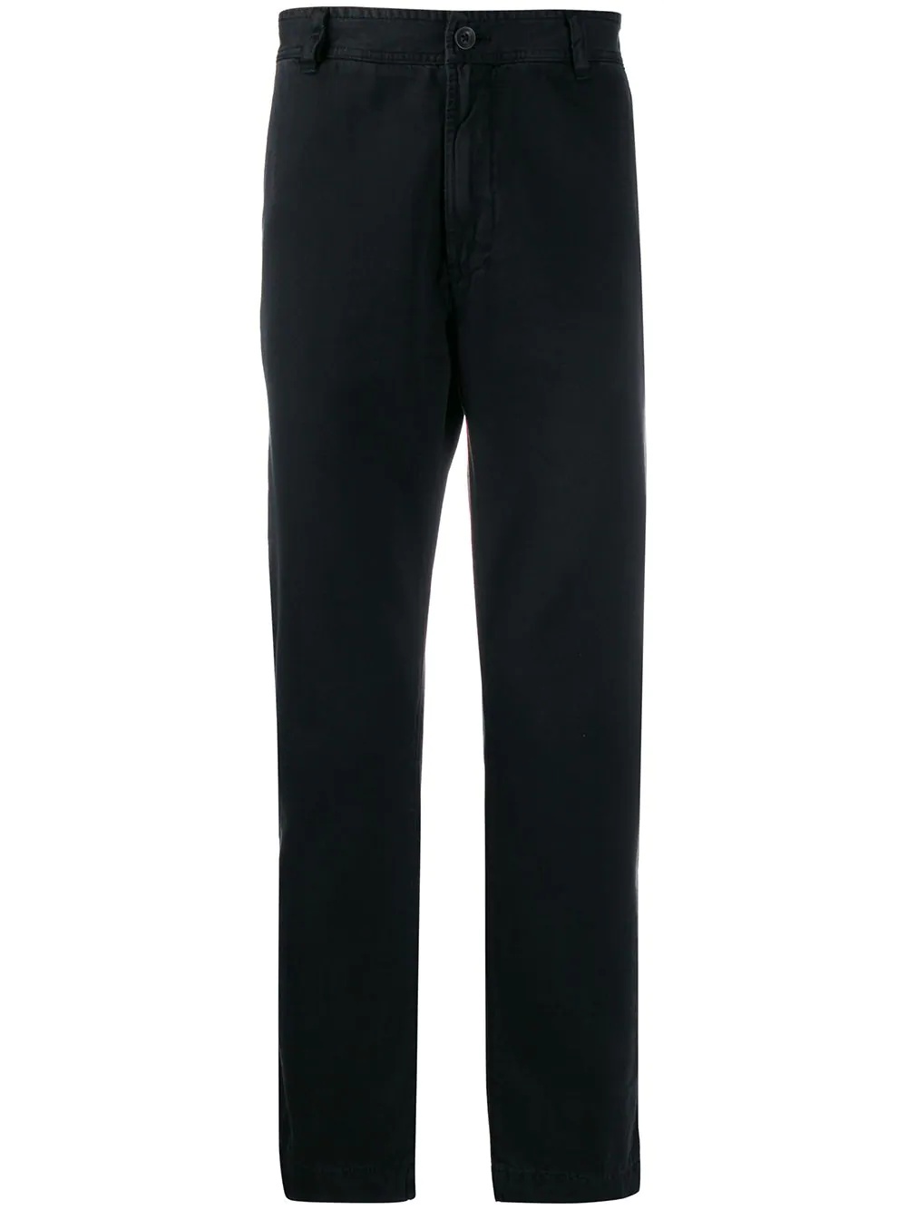 mid-rise cropped chinos - 1