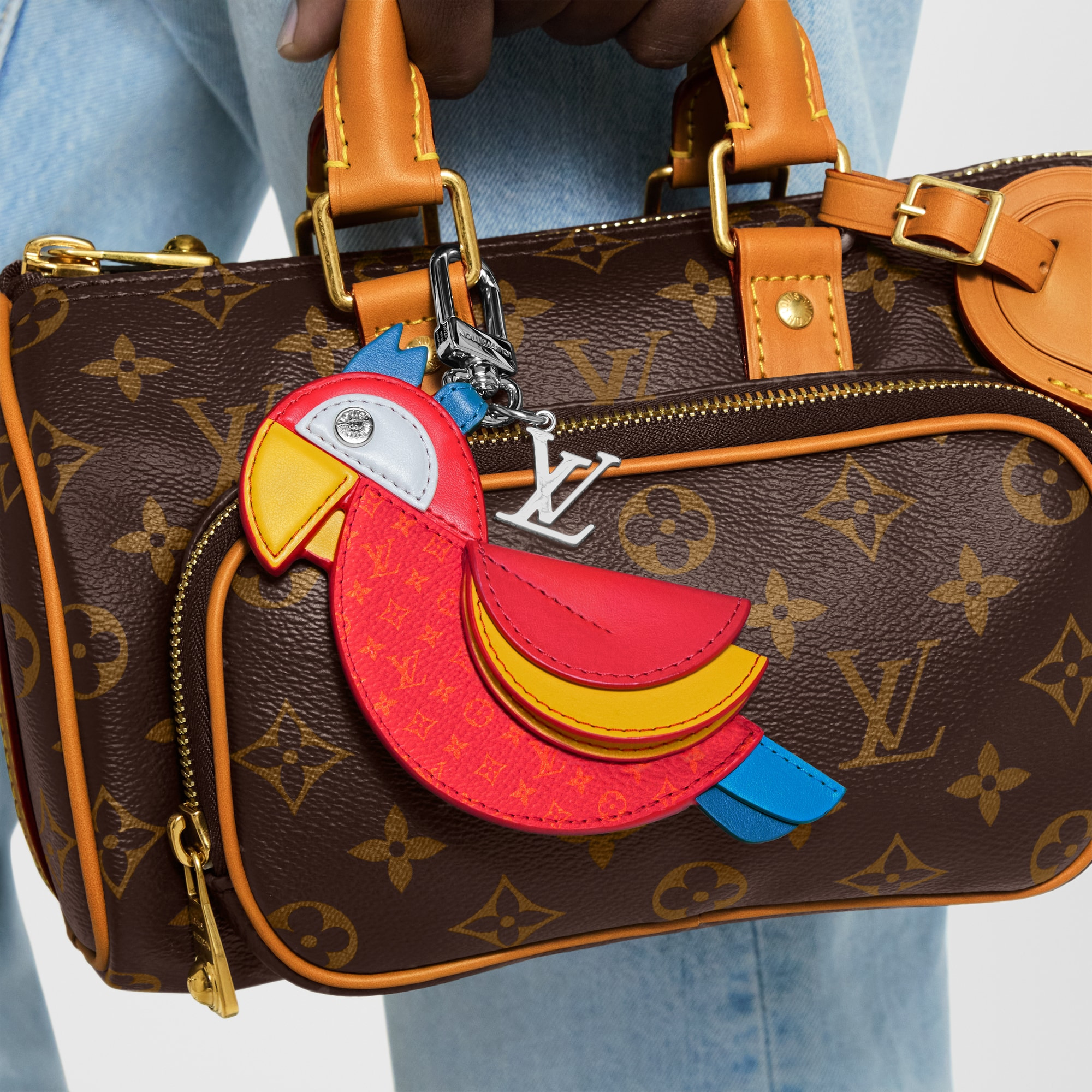 LV Parrot Bag Charm - 3