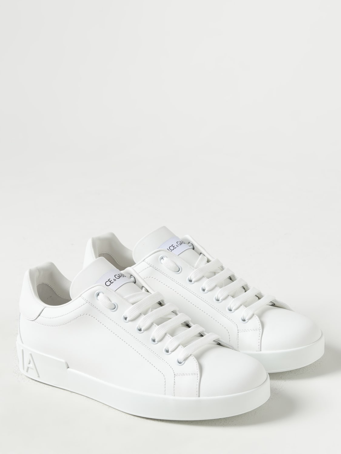 Dolce & Gabbana leather sneakers with logo - 2