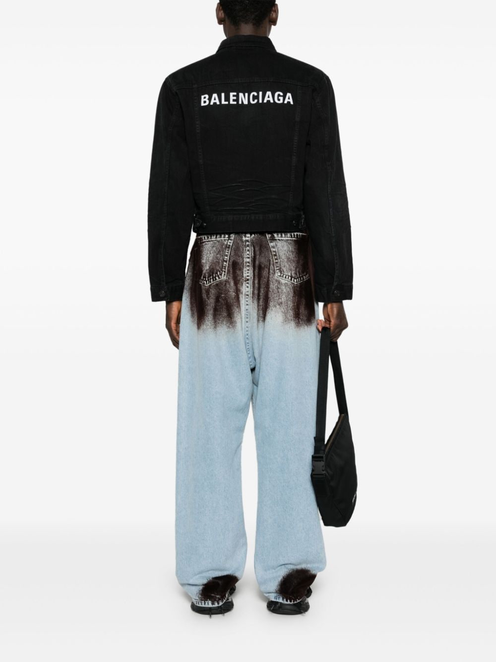 Balenciaga Coats Black - 5