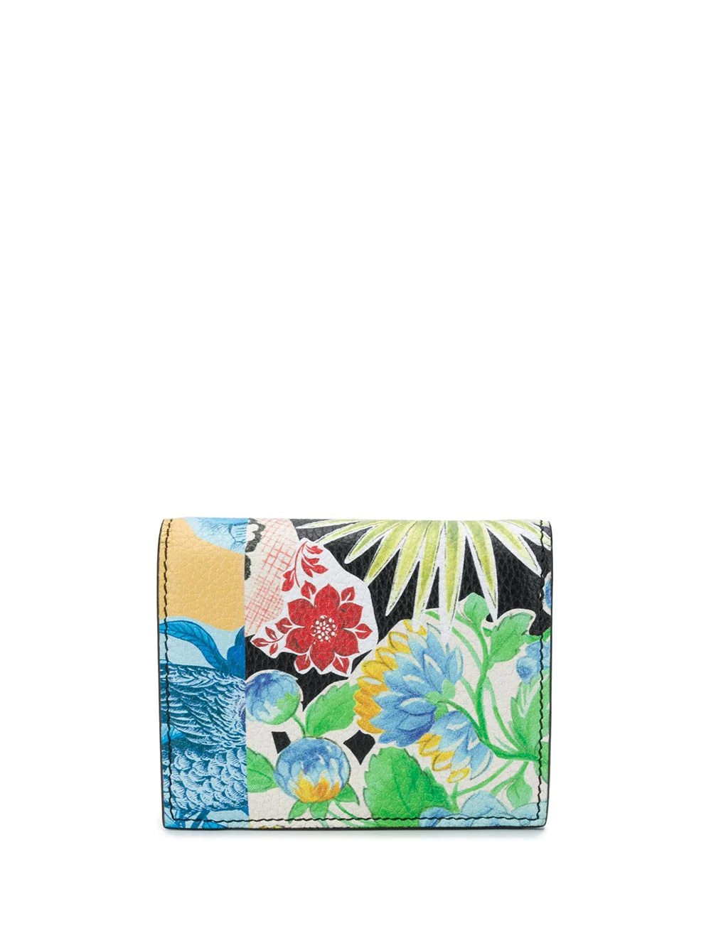 Gancini floral-print wallet - 2