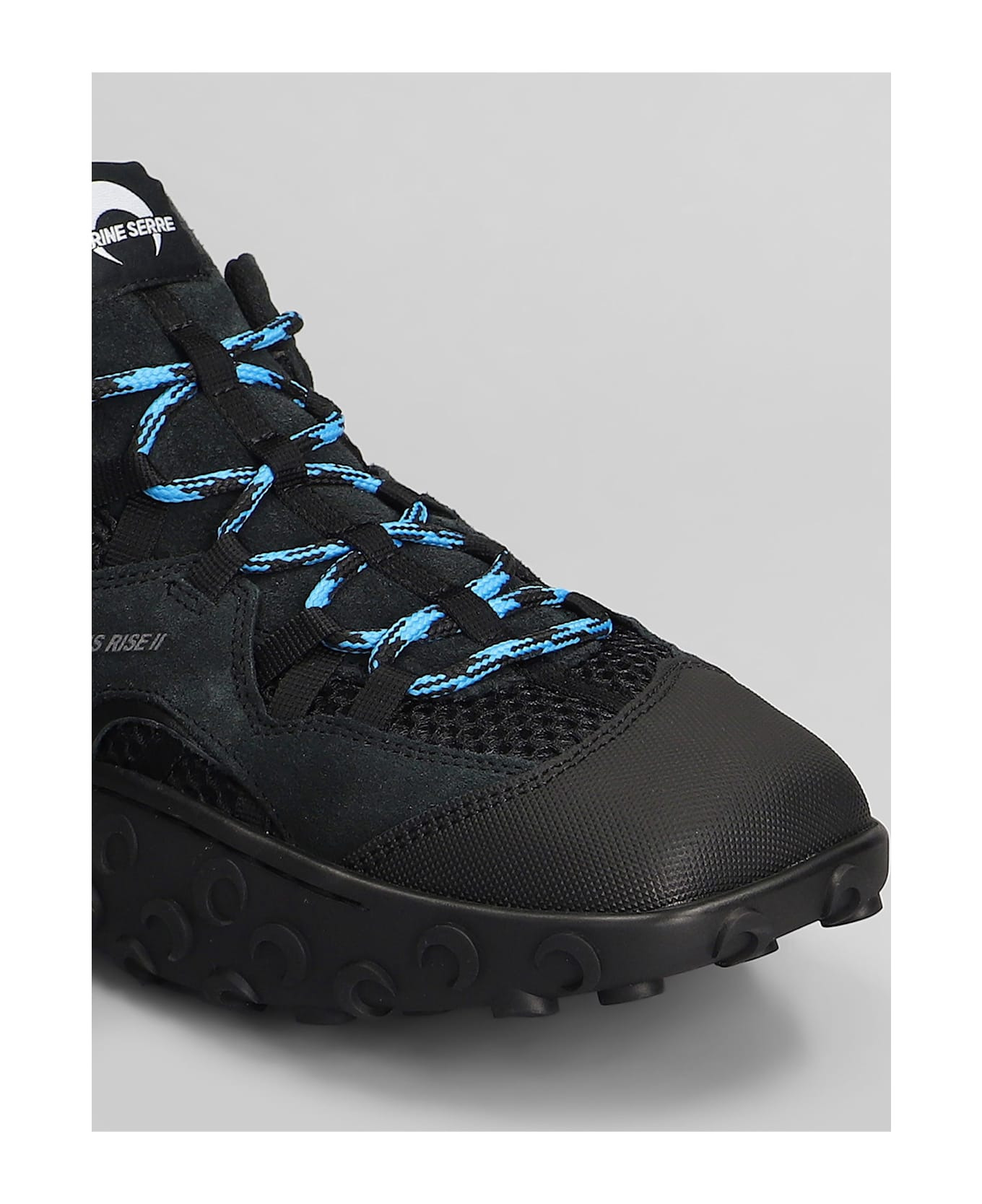Ms Rise Tkyo Sneakers In Black Suede - 5