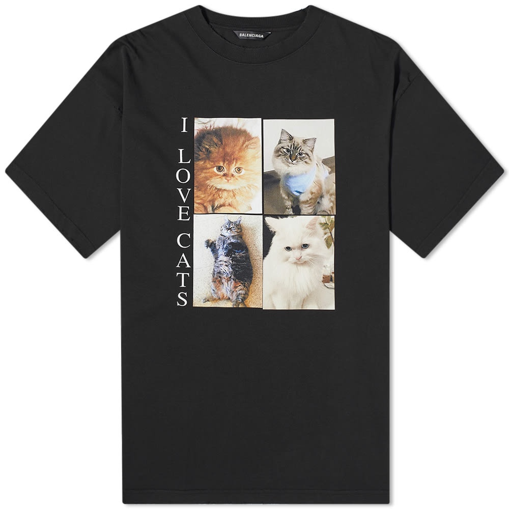 Balenciaga Oversized Cat Tee - 1