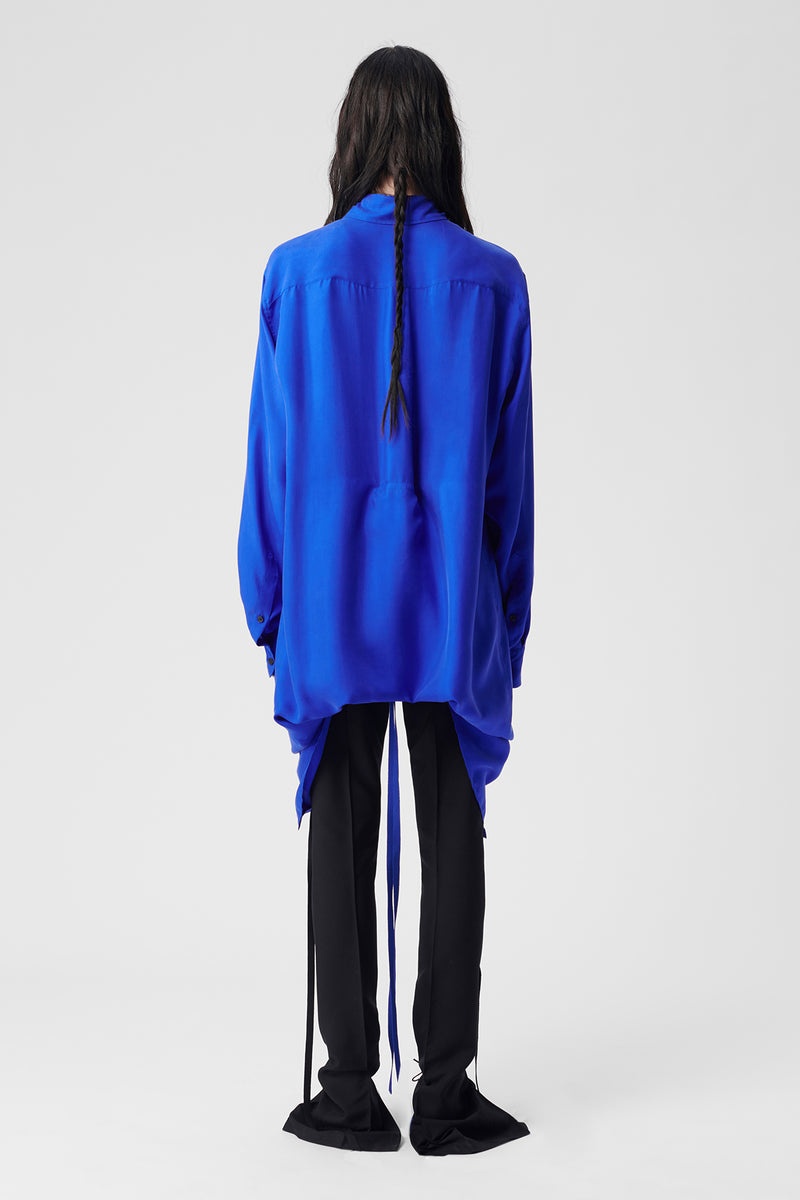 Gabi Long Draped Shirt - 3