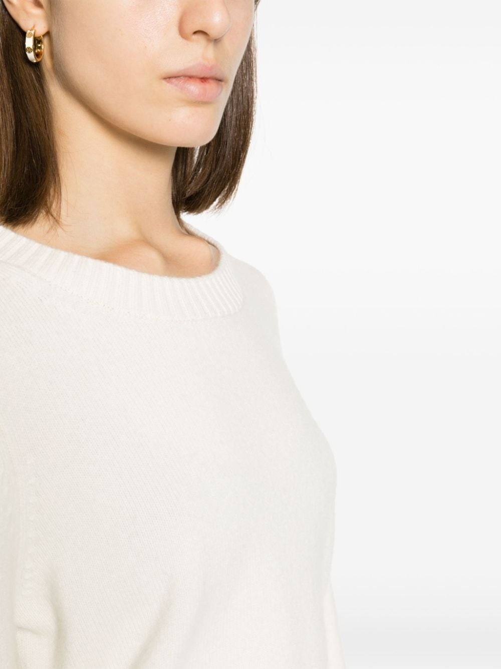 crew-neck cashmere jumper - 5