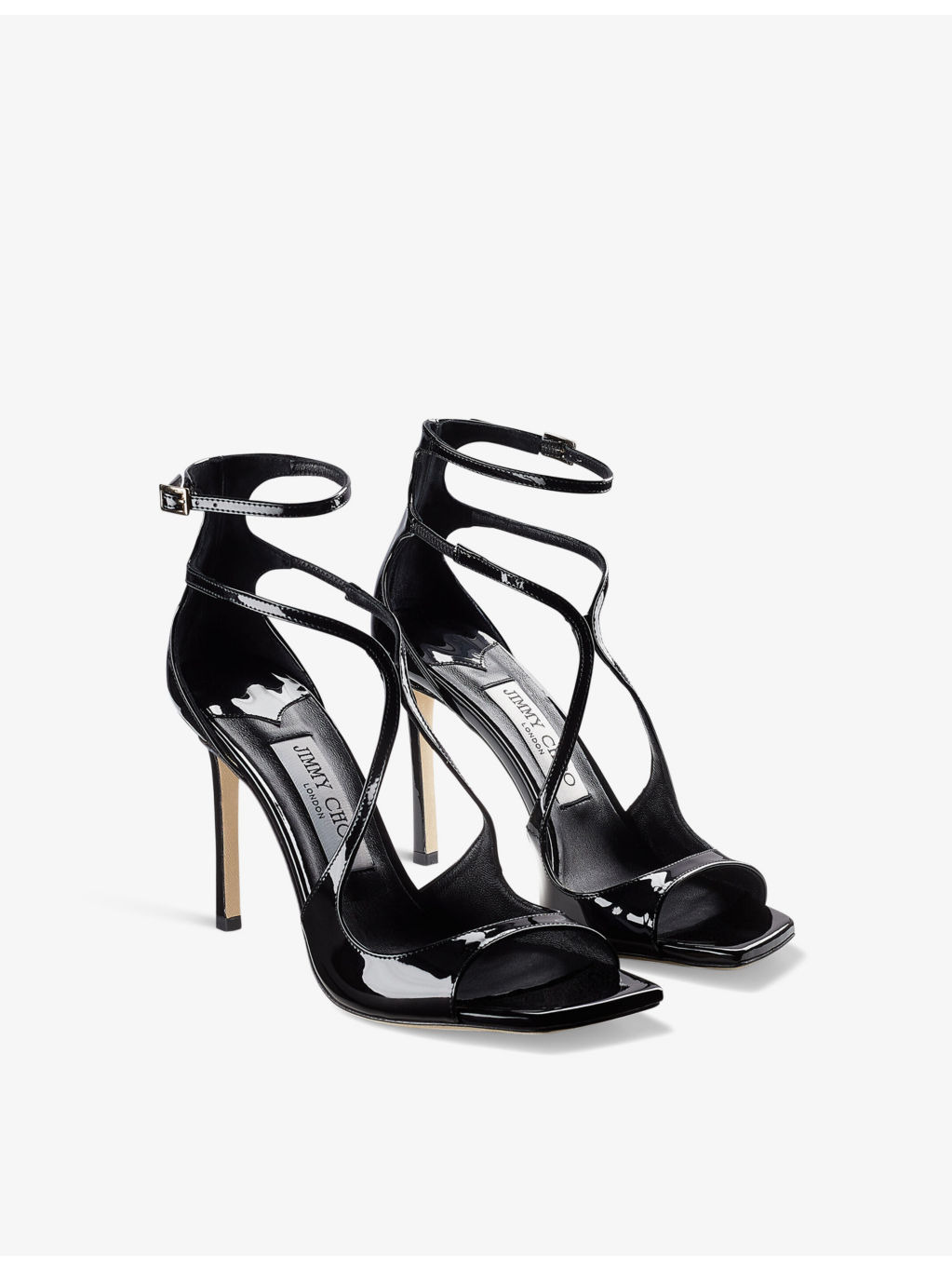 Azia strappy 95 leather heeled sandals - 3
