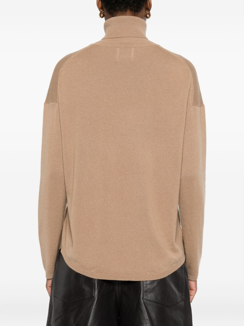 turtleneck long-sleeve sweater - 4