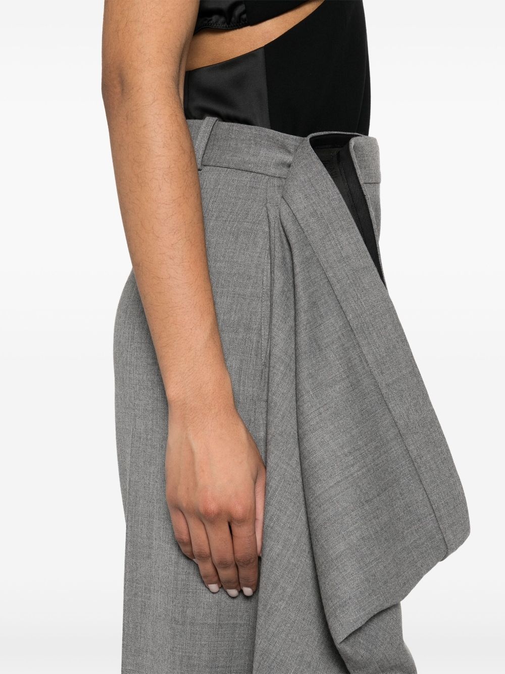 extended tailored trousers - 5