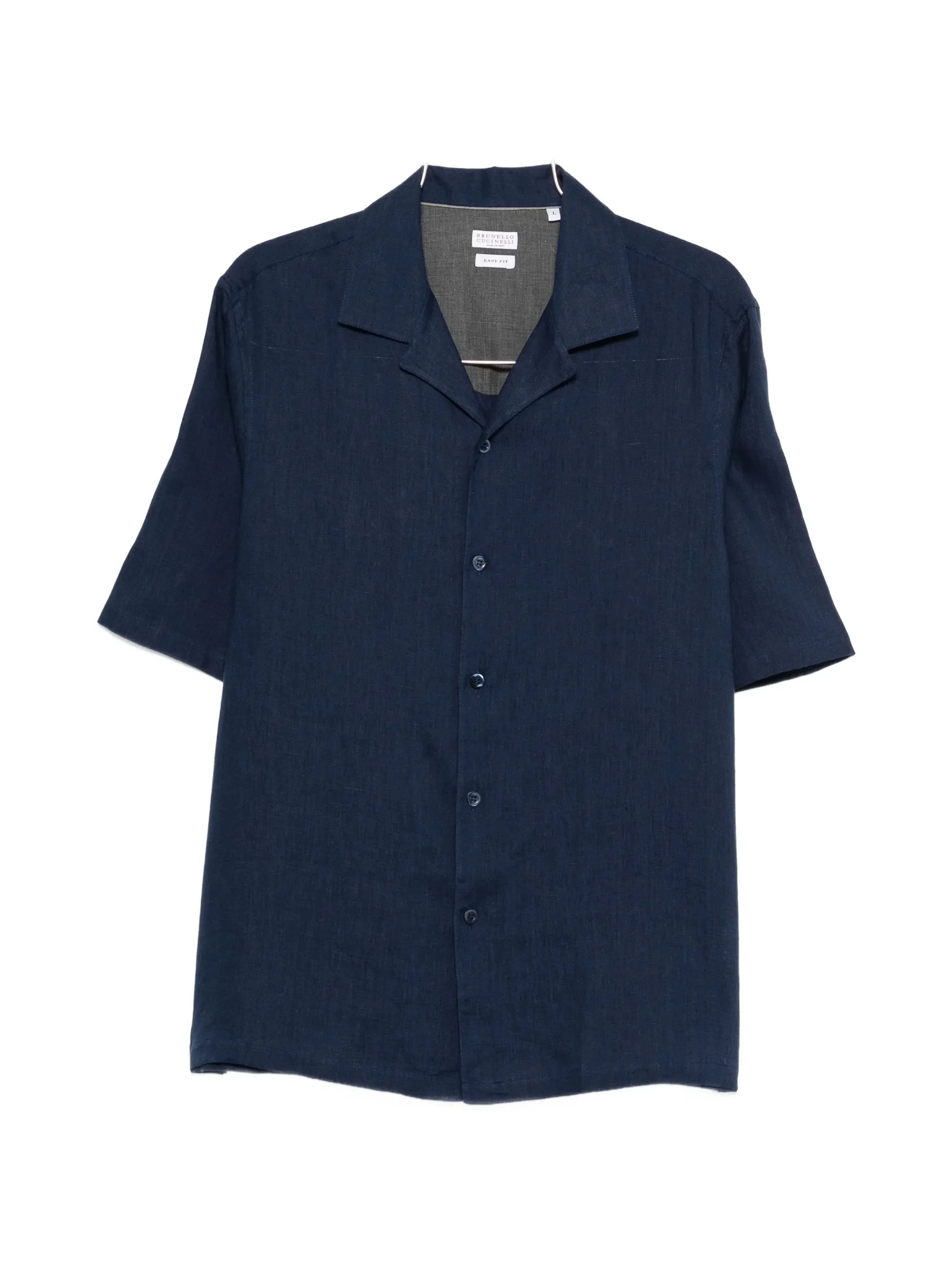 Brunello Cucinelli Buttoned Short-sleeve Shirt - 1