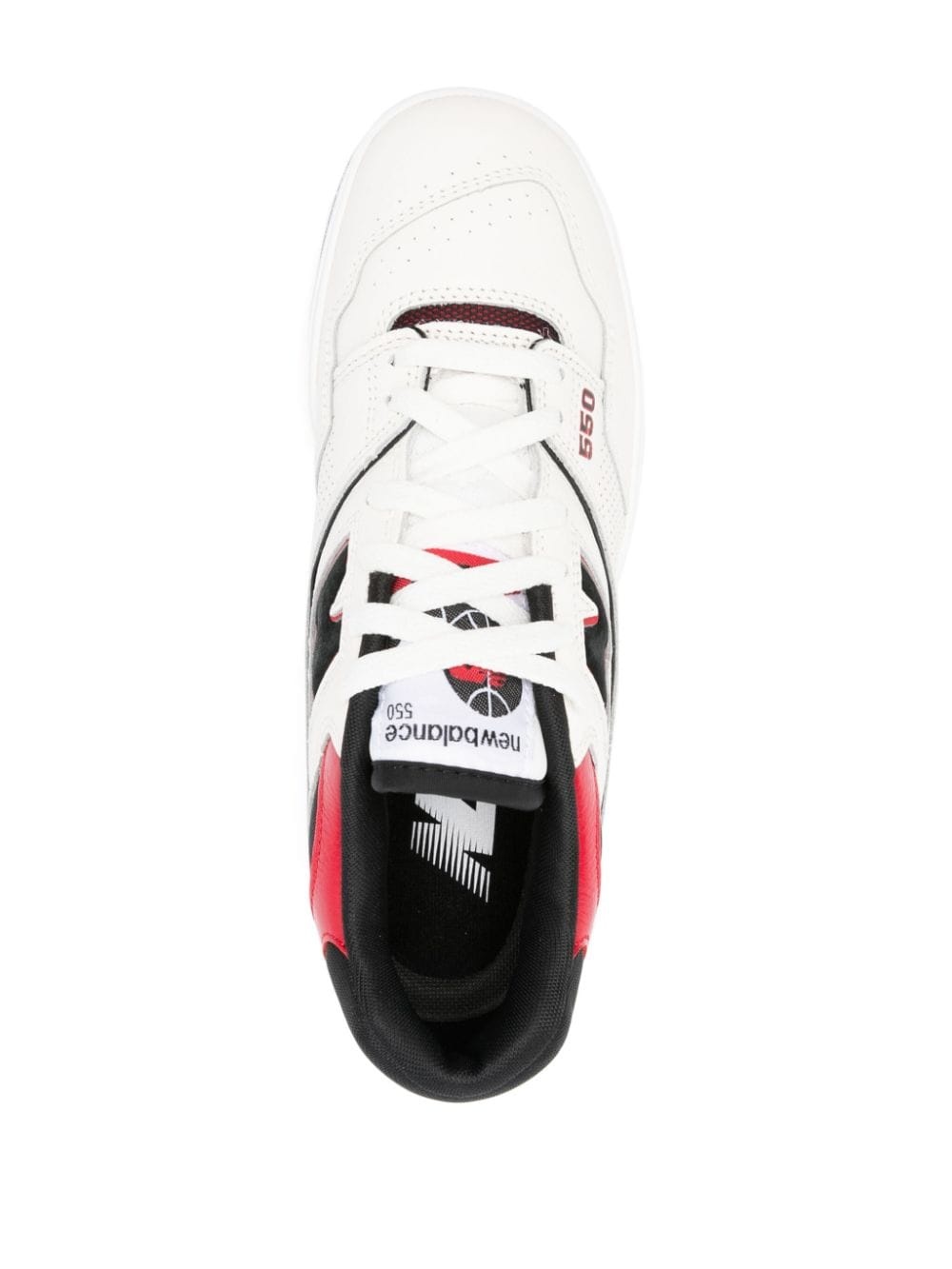 550 panelled-design sneakers - 4