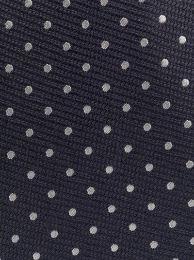 TOM FORD polka dot jacquard tie outlook