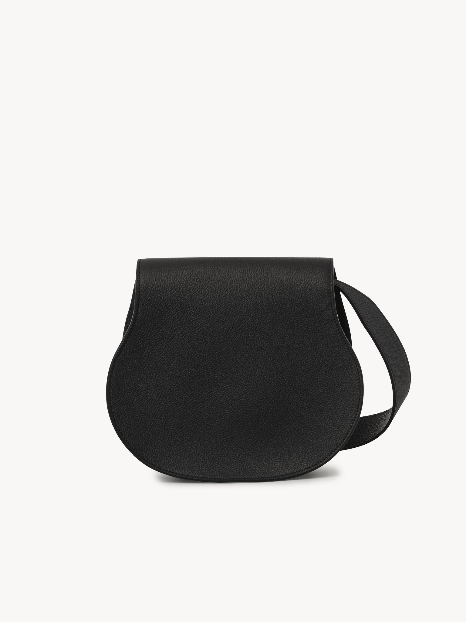 MARCIE SADDLE BAG IN GRAINED LEATHER - 2