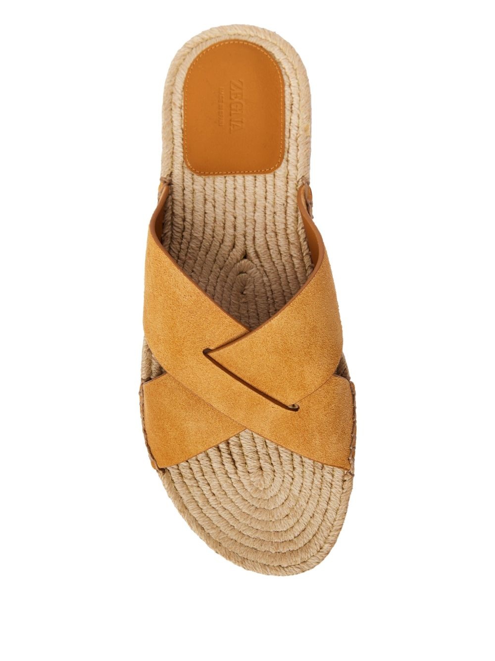 cross-strap espadrille sandals - 4