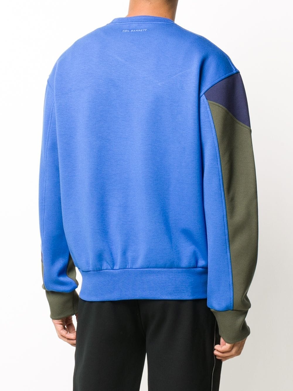 Light Bond Modernist panelled sweatshirt - 4