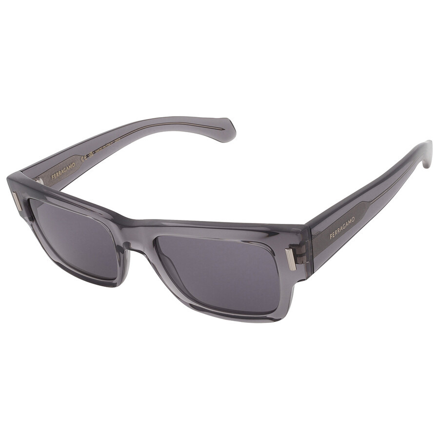 Ferragamo Blue Rectangular Men's Sunglasses SF2011S 020 53 - 3