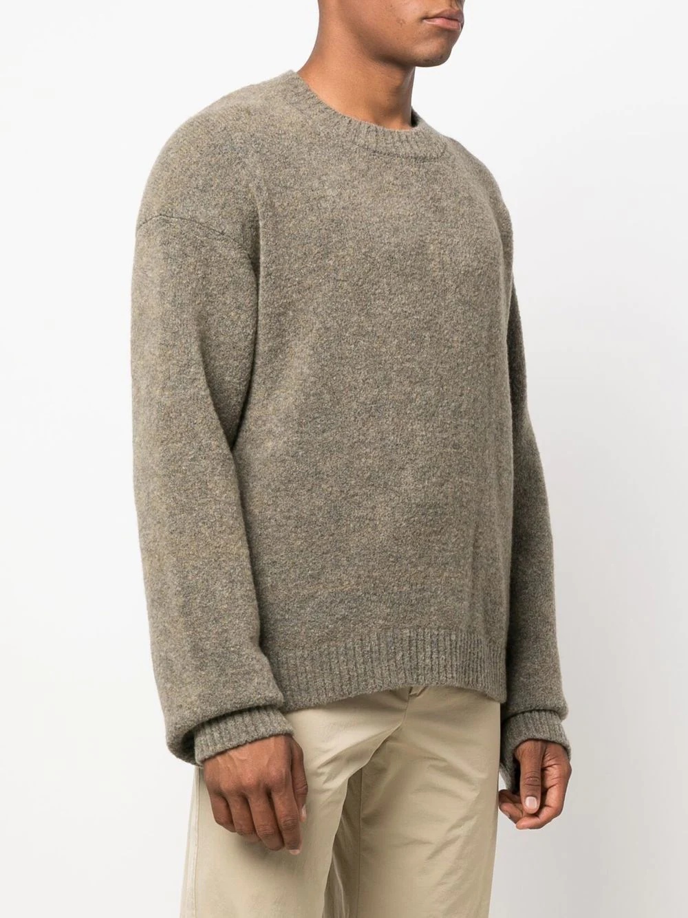 wool crew-neck jumper - 3