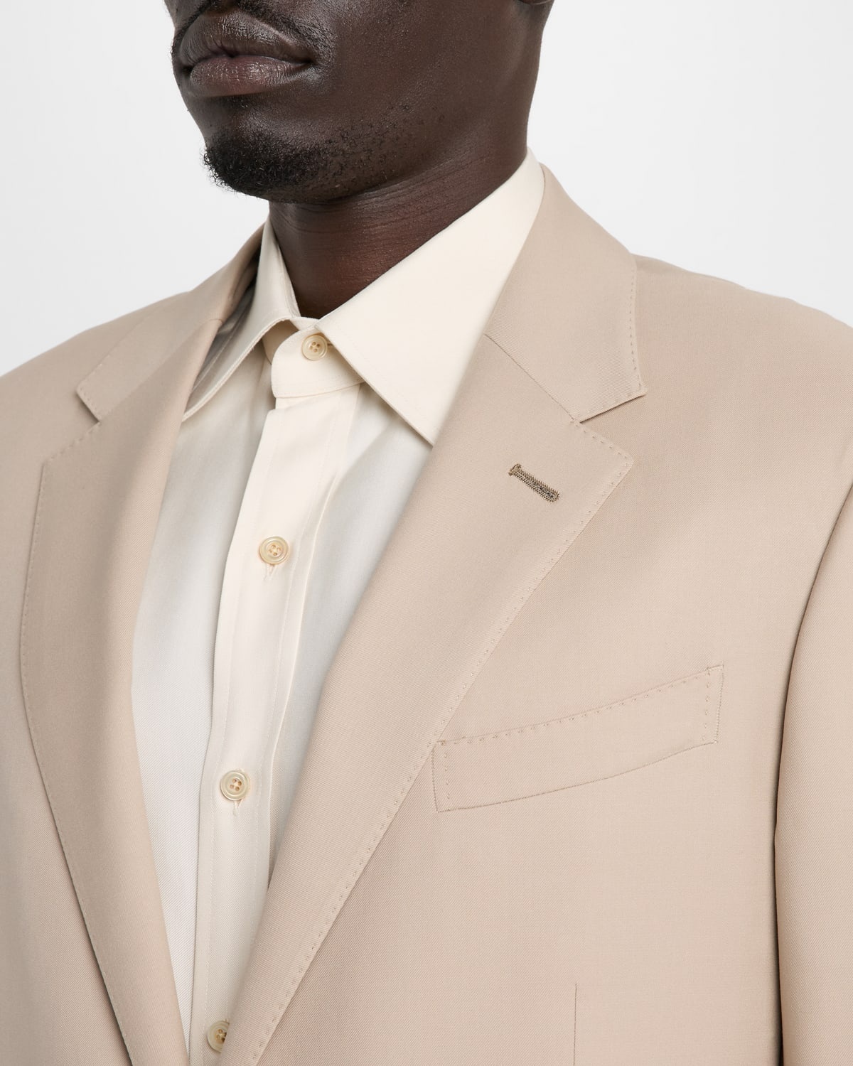 Men's Trofeo Wool Solid Suit - 7