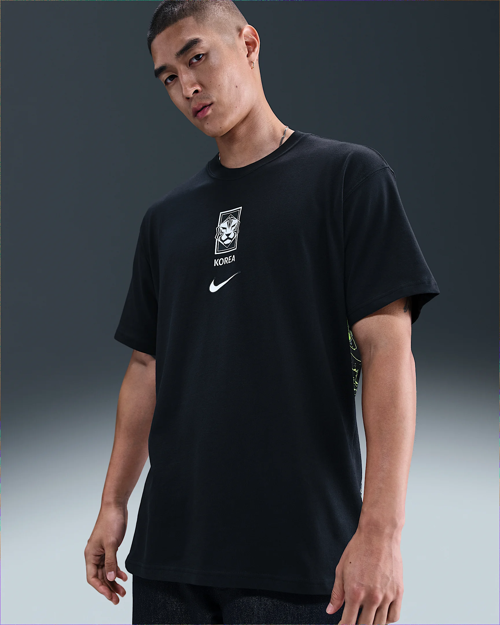 Korea Premium Goalkeeper Men's Nike Soccer T-Shirt - 1
