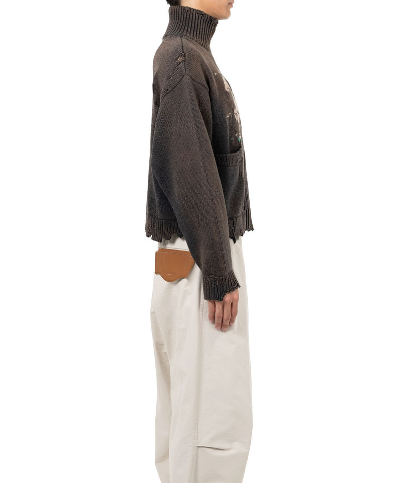 Horse Jacquard Knit Cardigan 6