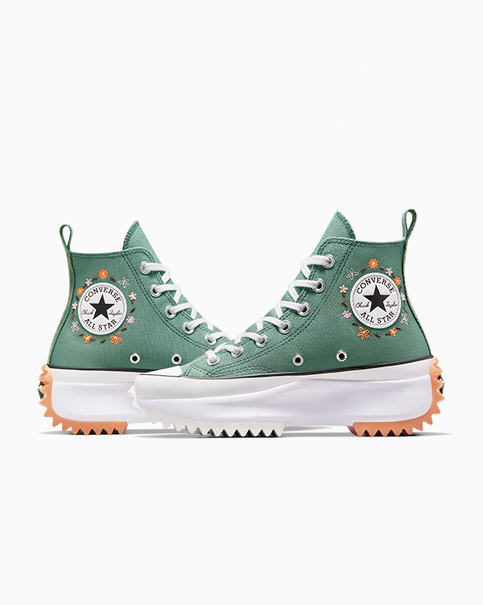 Run Star Hike Platform Little Flowers - 6