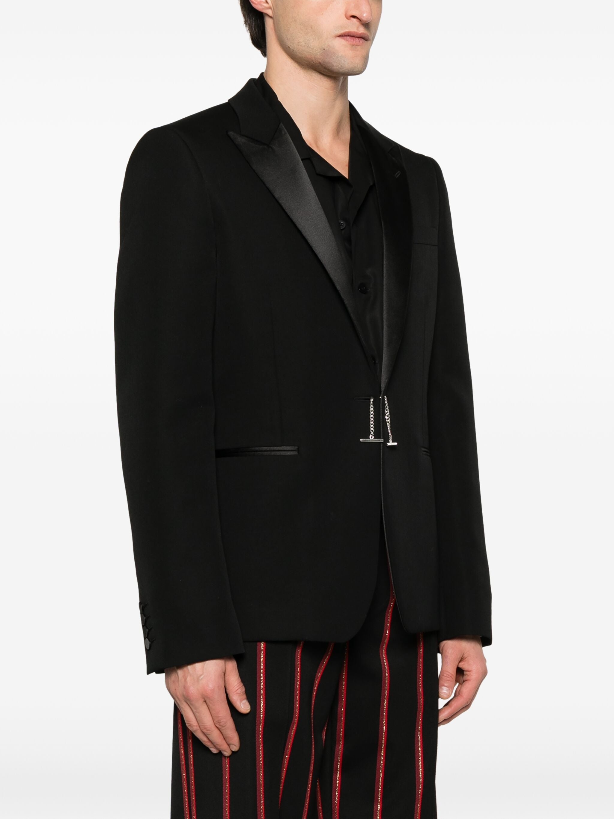 Chain-embellished Blazer - 2