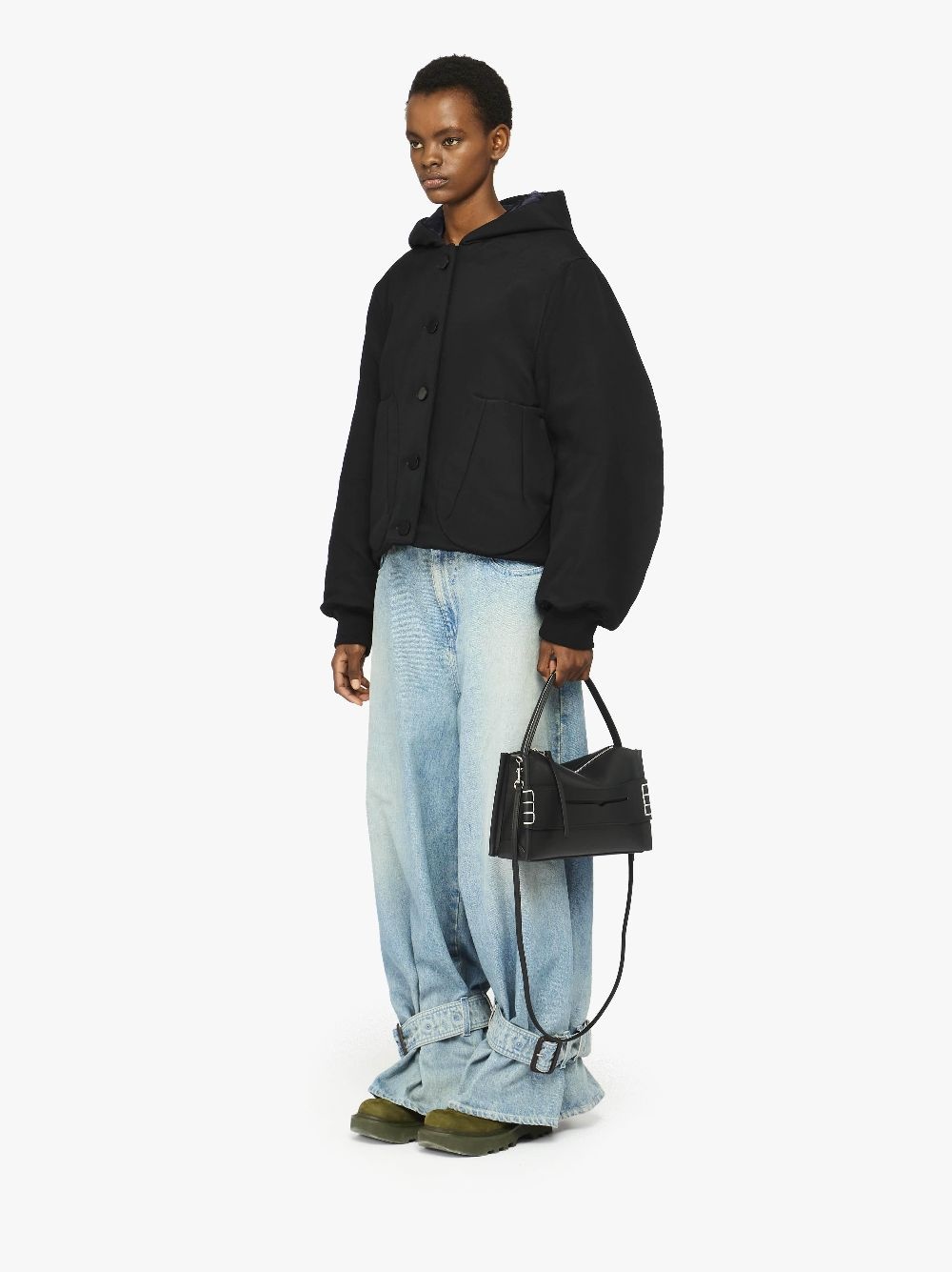 HOODED BLOUSON JACKET - 4