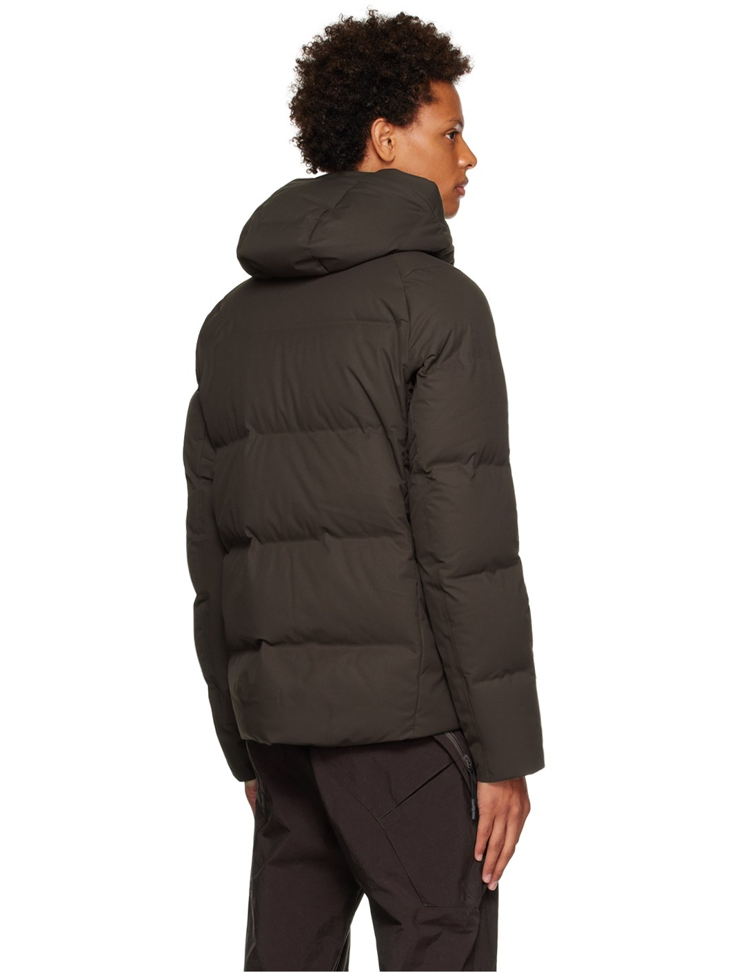 SSENSE Exclusive Brown Mountaineer Down Jacket - 3