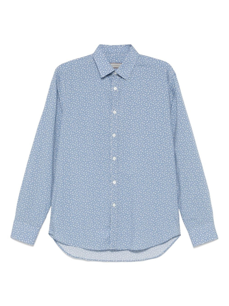 floral-print shirt 1