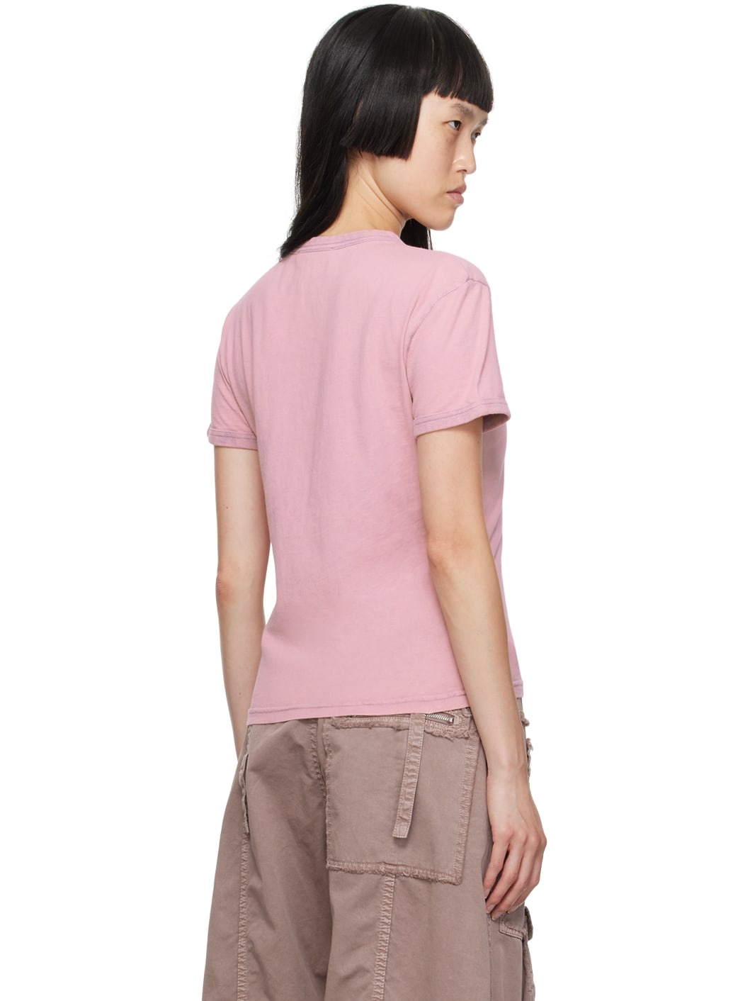 Pink Blurred T-Shirt - 3