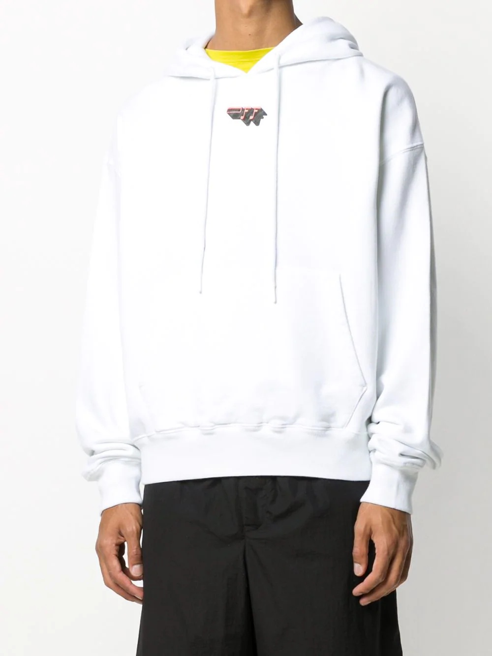 logo hooded sweatshirt - 4