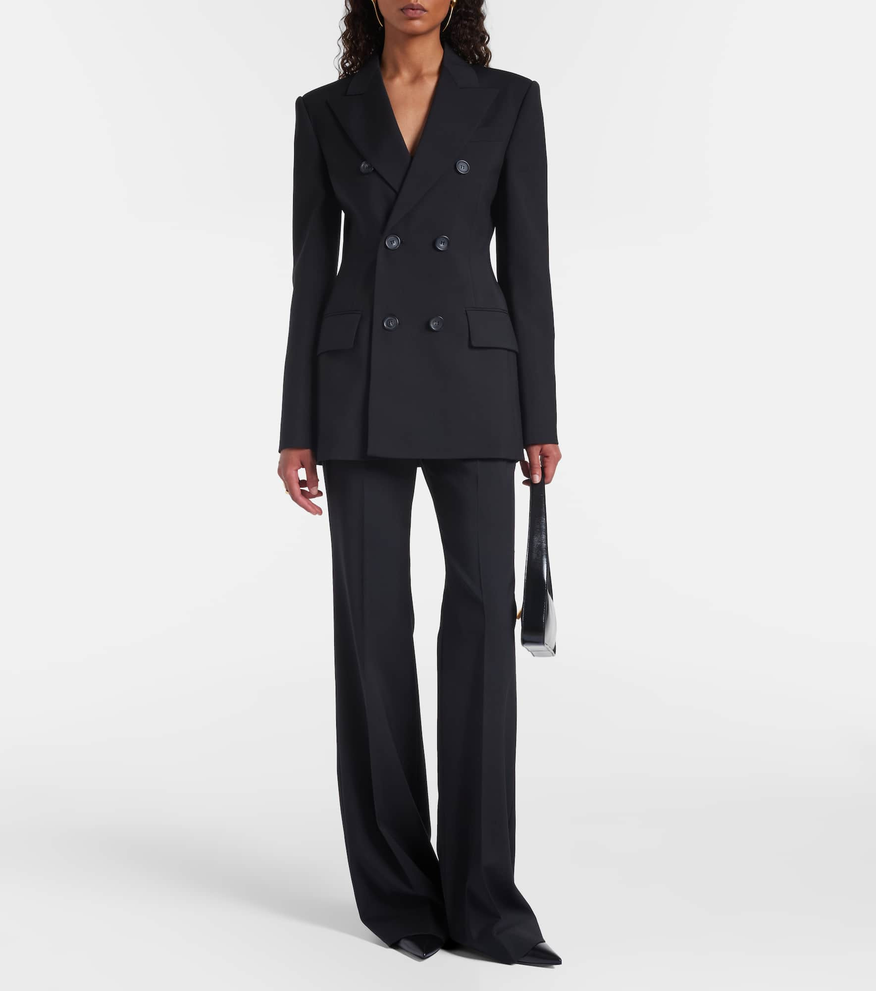 Hangar virgin wool flared pants - 2