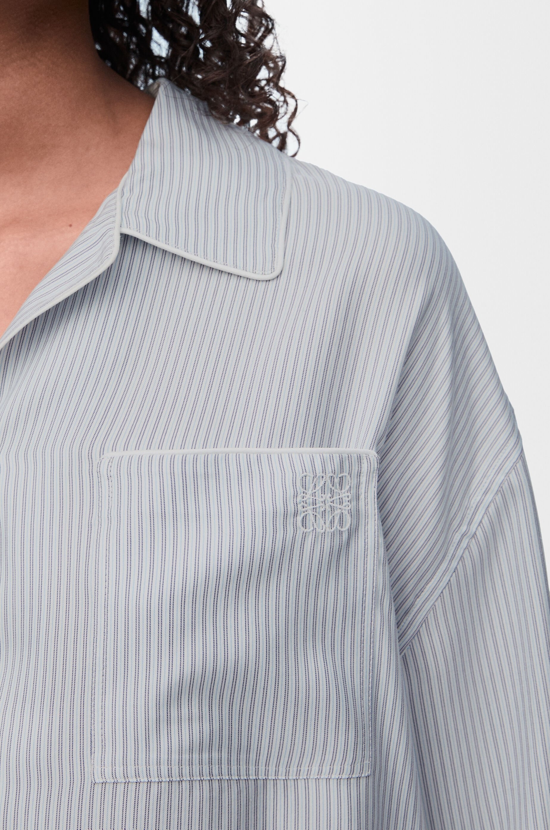 Pyjama blouse in silk - 5