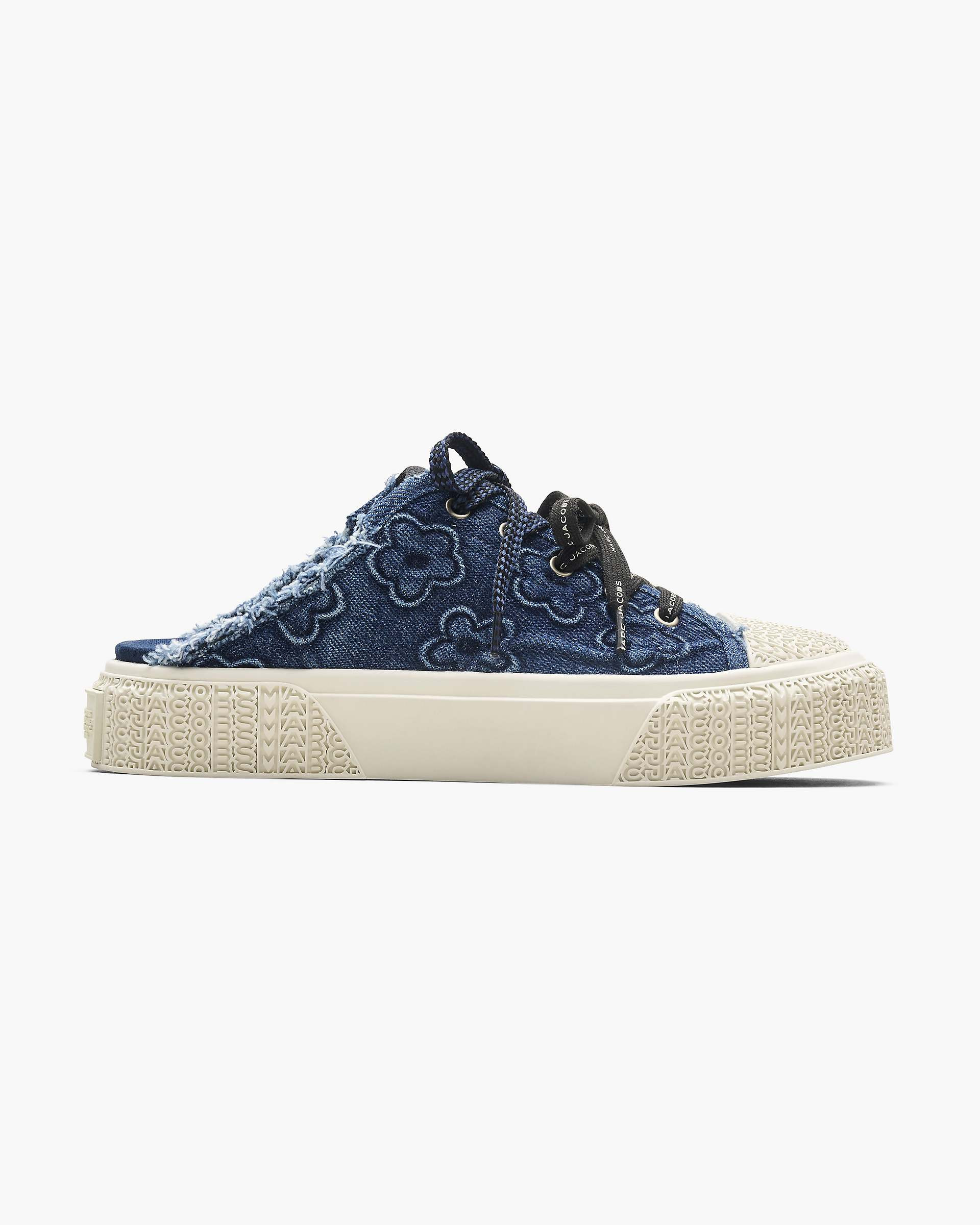 THE PUFFY DAISY DENIM SNEAKER MULE - 3