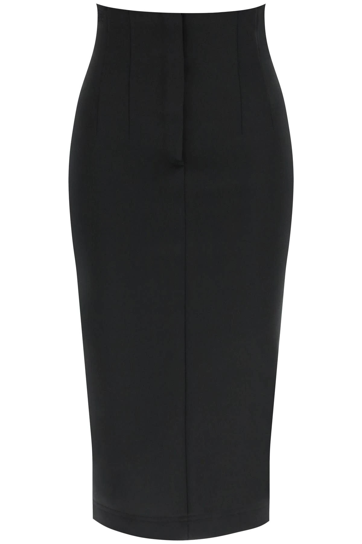 MIDI SKIRT IN TECHNICAL JERSEY - 1