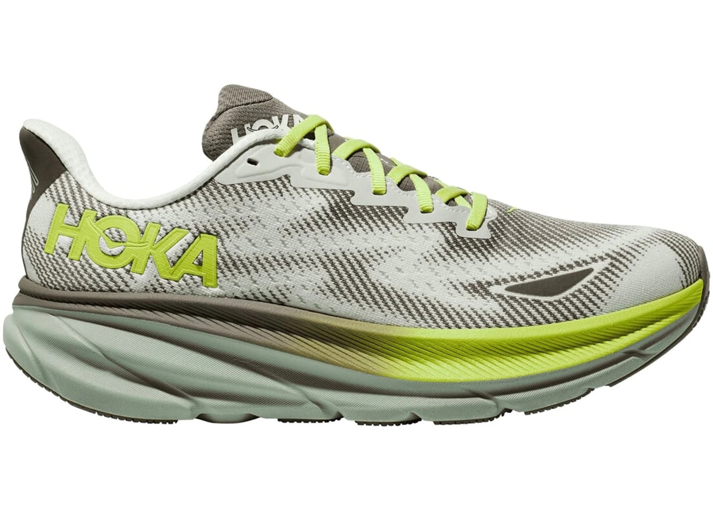 Hoka One One Clifton 9 Gore-Tex Slate Aloe Vera - 1