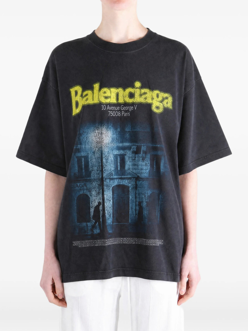BALENCIAGA Balenciaga Graphic-print T-shirt outlook