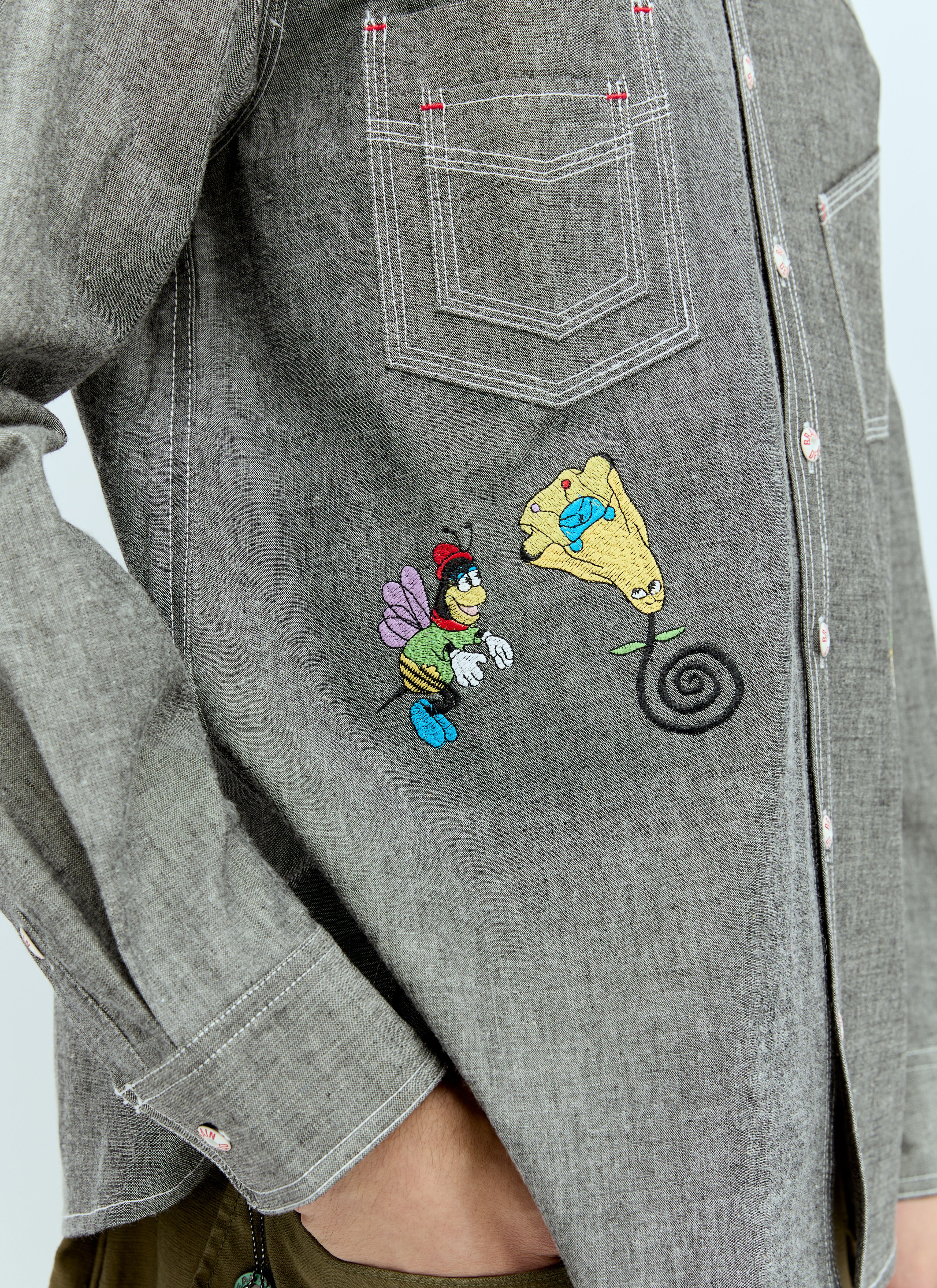 Garden Party Chambray Shirt - 4