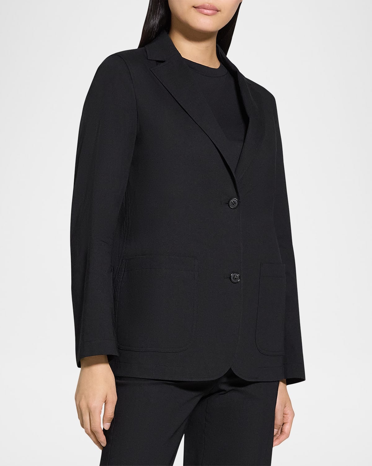 Relaxed Patch Pocket Jacket - 4