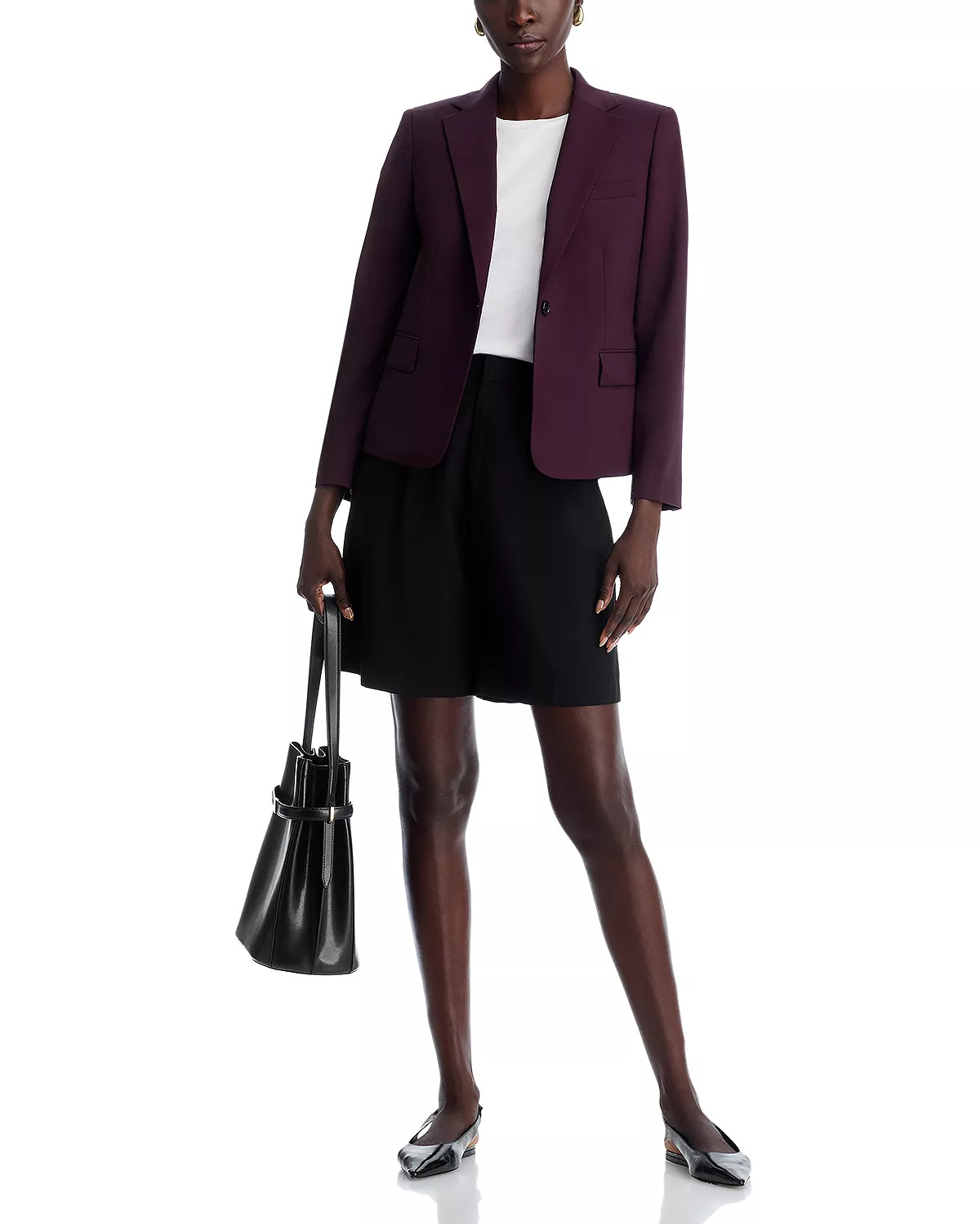 One Button Slim Jacket - 2