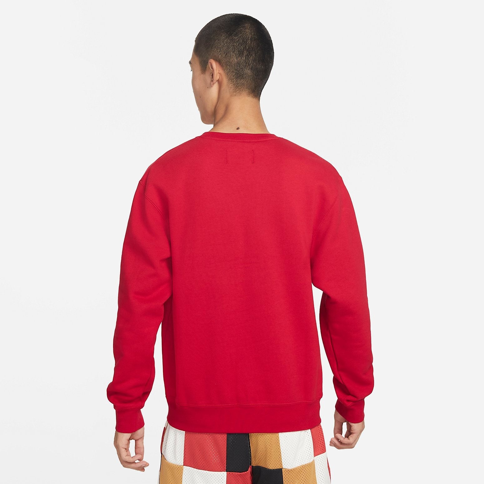 Air Jordan Crew-Neck Sweatshirt 'Red' DN7957-687 - 4