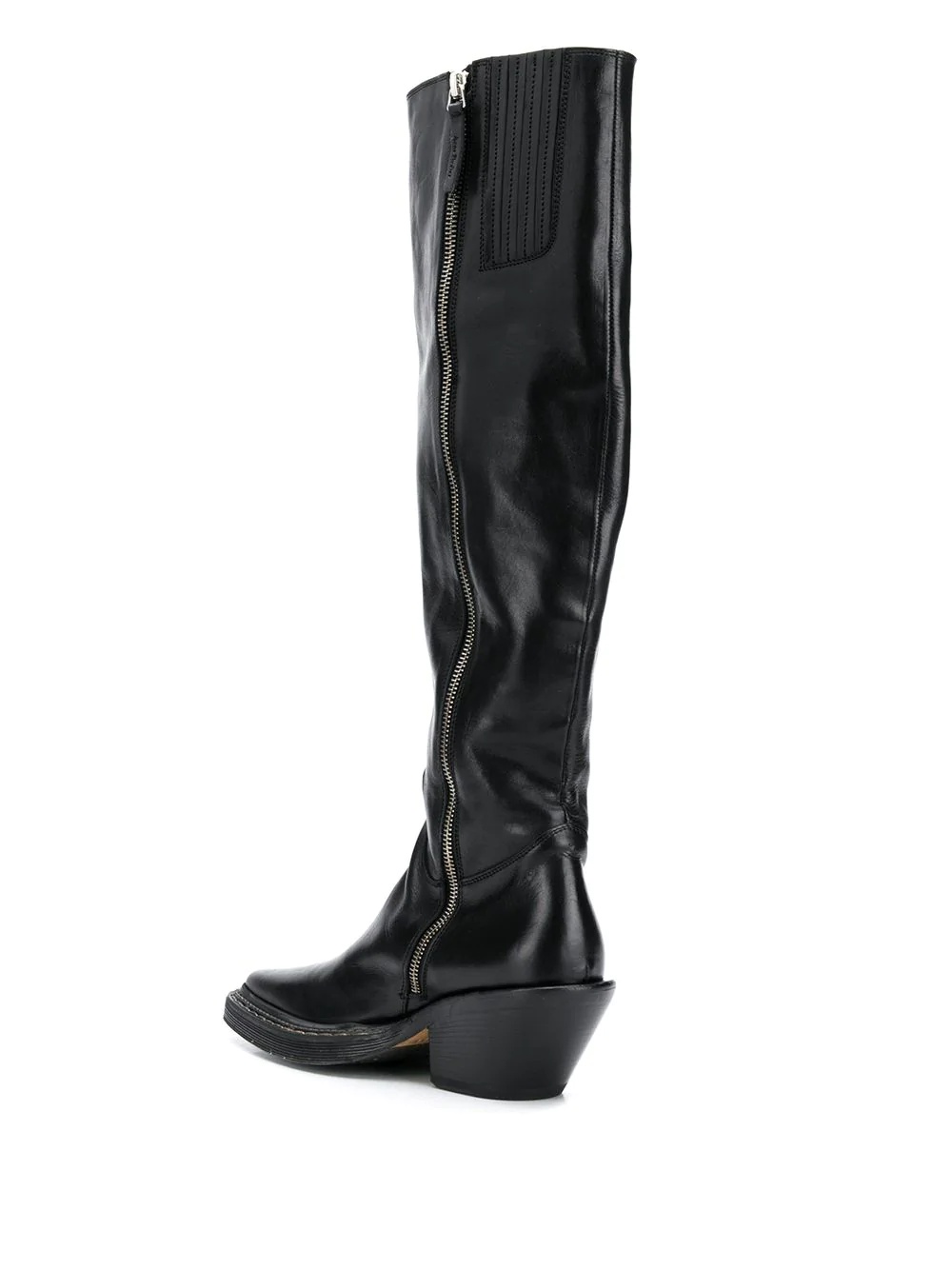 western knee length boots - 3