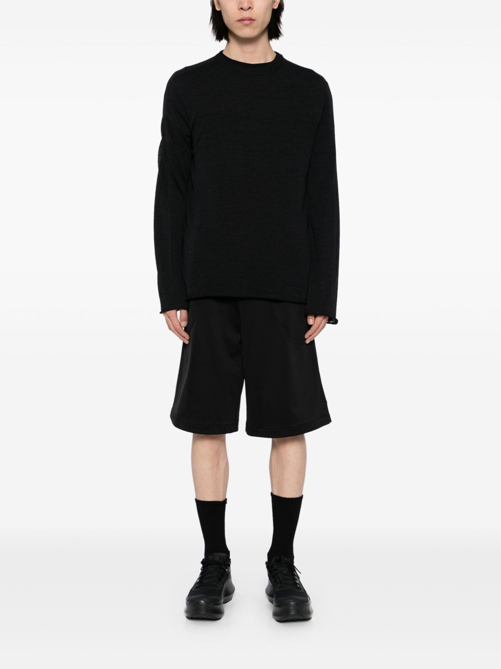 + seamless knit T-shirt - 3