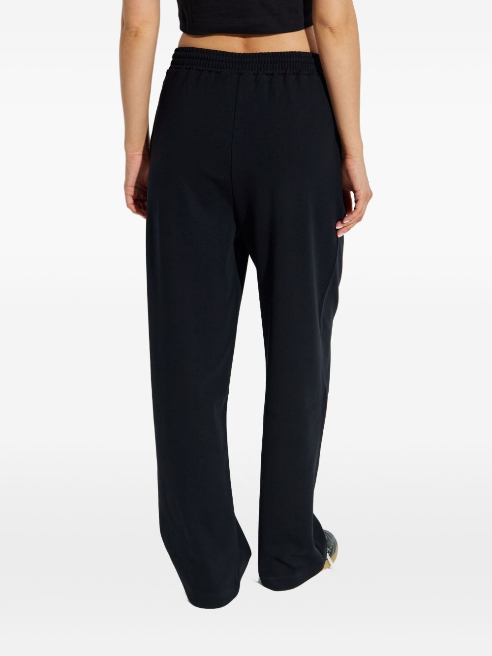 elasticated-waist track pants - 4
