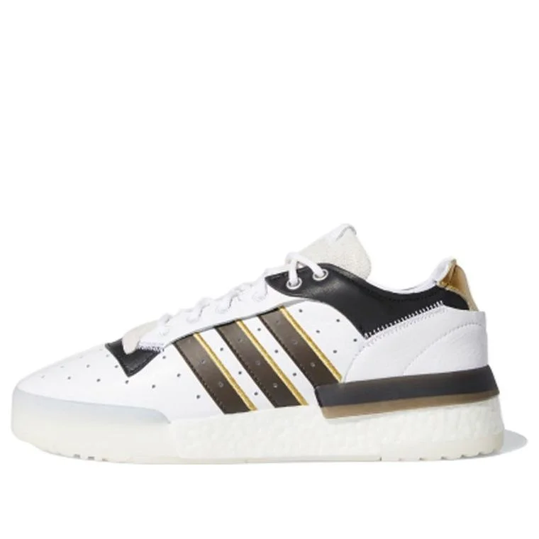 (WMNS) adidas originals Rivalry Rm Low 'White Brown Black' EF6443 - 1