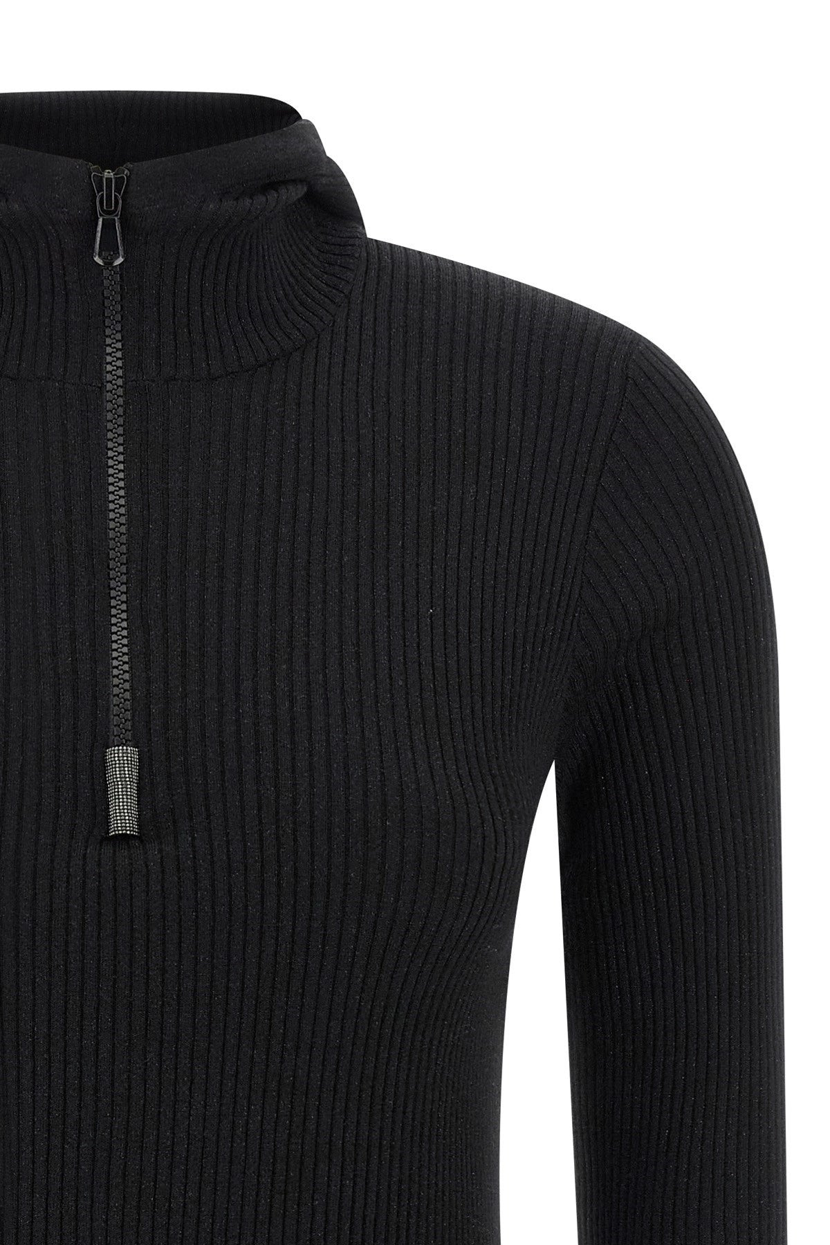 Brunello Cucinelli Women Monile Hooded Sweater - 4