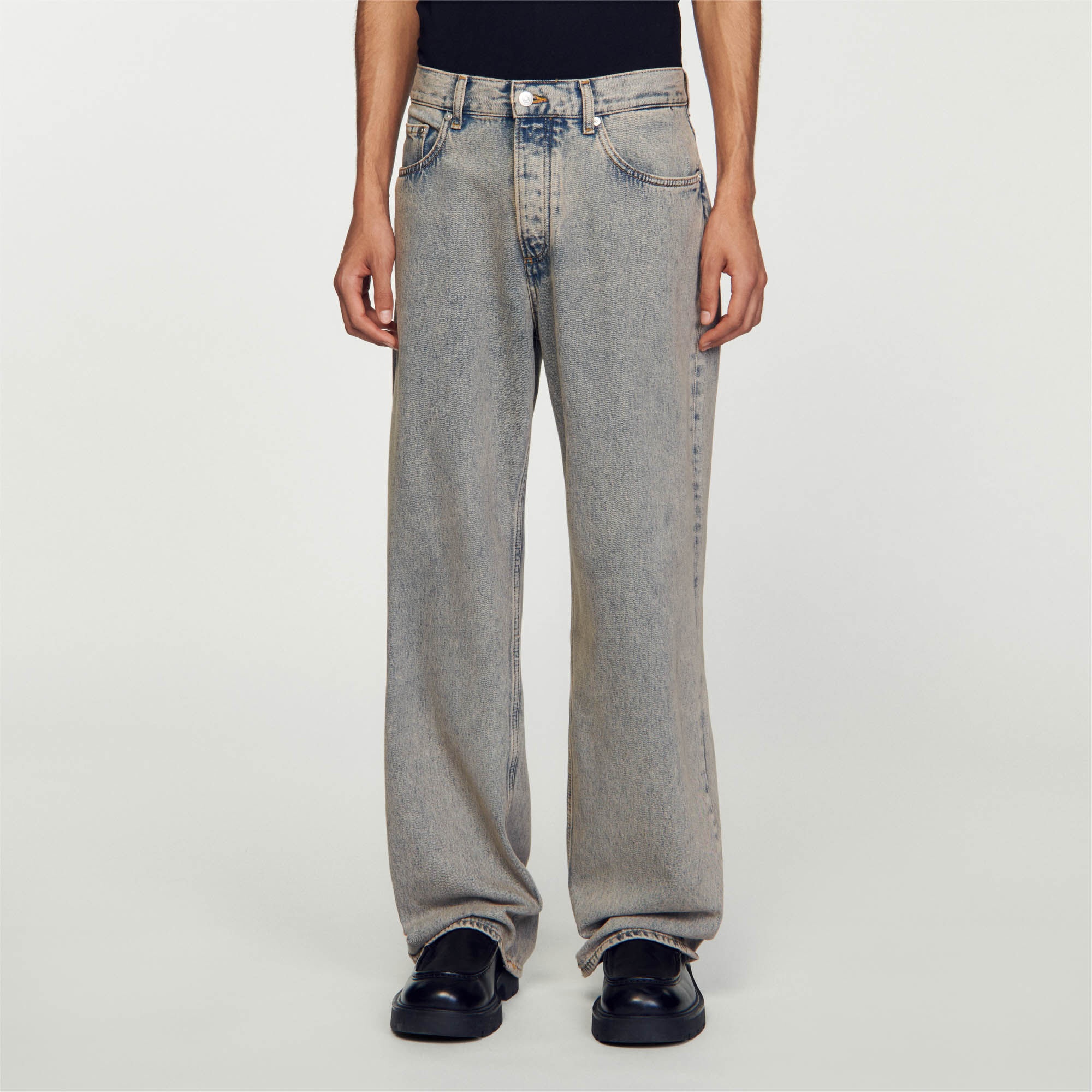 FADED BAGGY JEANS - 5