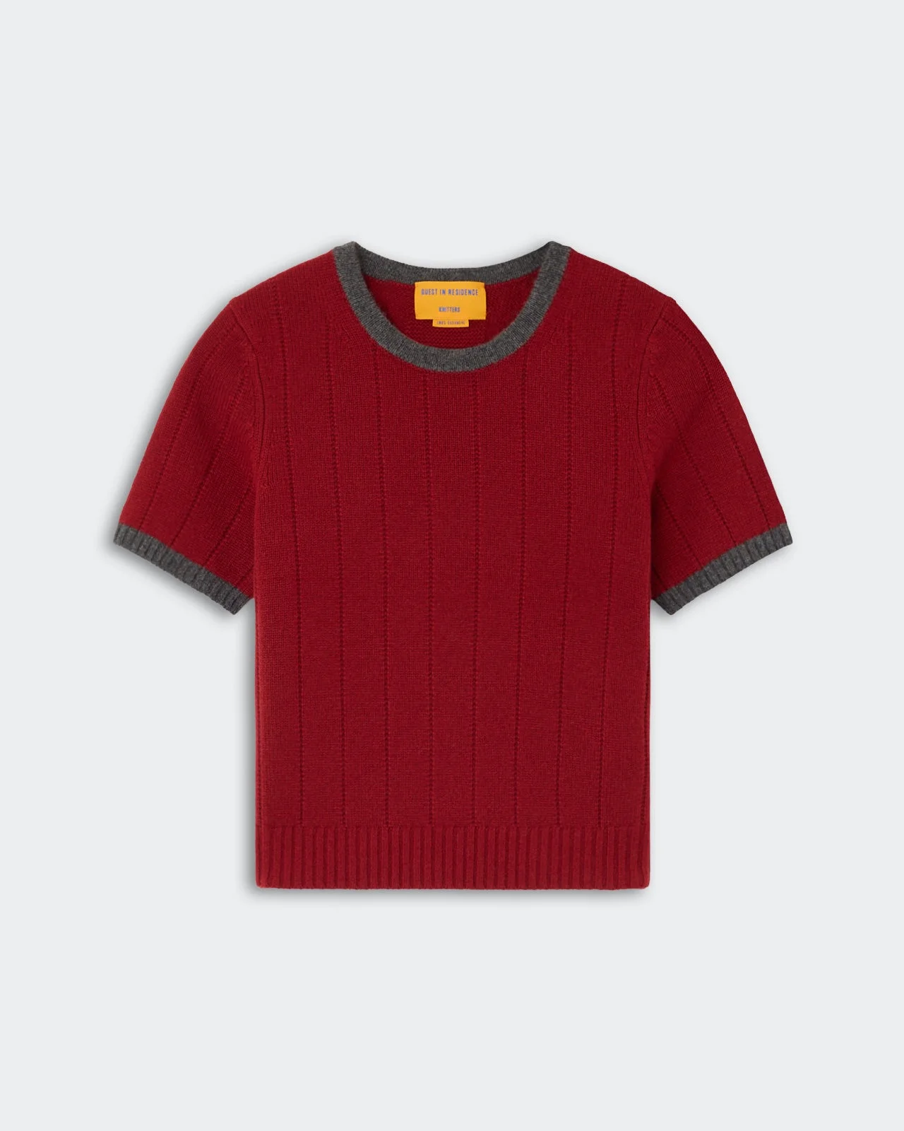 Rib Ringer Tee - 1