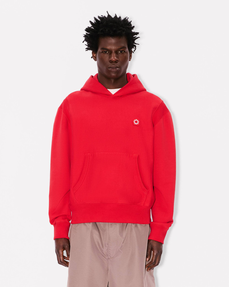 'Boke Flower 2.0' embroidered hoodie in cotton 3